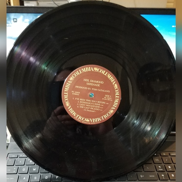 1974 Neil Diamond "Serenade" Vinyl Record - Picture 5 of 8